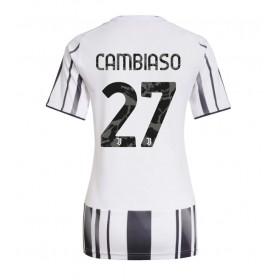 Dámské fotbalový oblečení Juventus Andrea Cambiaso #27 Domácí košile 2025-26 Krátkým Rukávem